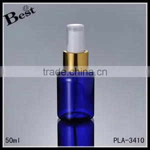 Hot Selling Cosmetic Toner Fragrance Perfume 2017 Hot New Products Blue Empty 50ml Plastic Spray Bottle Wholesale thumbnail-3