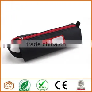 Tarpaulin Name Tag Small Pencil Case Pouch (Black) thumbnail-2