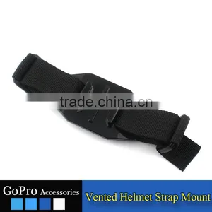 2016 New Wholesale Vented Helmet Strap Mount for Sports Camera Accessory thumbnail-3