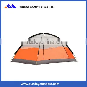 China 3-4 Person Custom Made Canvas Heavy Duty Umbrella Tents for Camping thumbnail-2