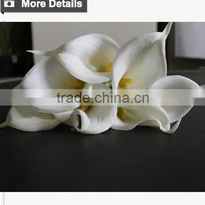 Hot Sale Real Touch Ribbon Flower Calla Lily thumbnail-3