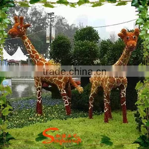 Artificial Grass Animal / Fake Topiary Animal/Grass Shaped All Kinds of Fake Animal High thumbnail-3