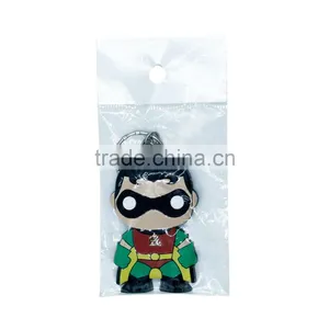 China Manufacturer Custom Logo Rubber Pvc Keychain.soft Pvc Silicone Keyring thumbnail-4