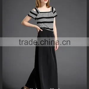 Auschalink Women Elegant High Waist Loose Dress Pants Customized thumbnail-3