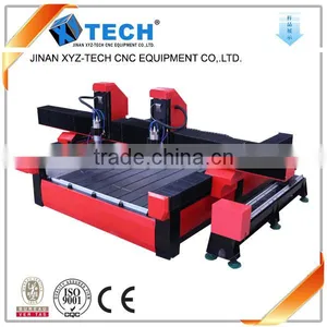3d Cnc Stone Carving Machine XJ1325 With Cnc Router 3d Stone for Stone Working thumbnail-1