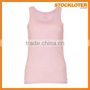 Stock Ladies Cotton Tank Top Clearance Stock Women Clothing Top Stocklots, 150910Vh thumbnail-1