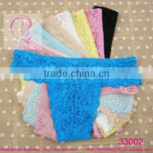 Wholesale Fancy Lace Thongs g Strings Mix Color & Pattern Cute Thongs thumbnail-1