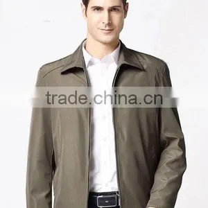 2017 Professional OEM High Quality Fashion Stand Collar Custom Men Jackets thumbnail-2
