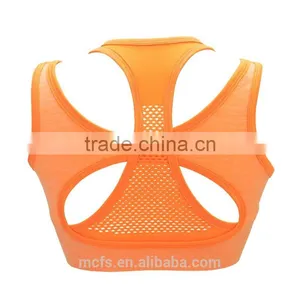 Latest Style Hollow Out Fitness Bra Underwear Seamless Sexy Women Sports Bra Top thumbnail-4