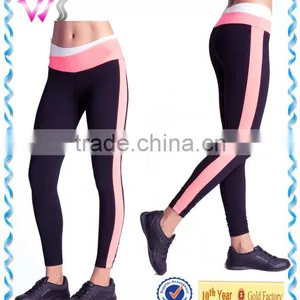 Latest Hot Sale Best Fabric Nylon Yoga Pants for Women thumbnail-1