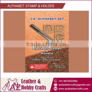 Non Corrosive Alphabet Punching Set for Leather thumbnail-1