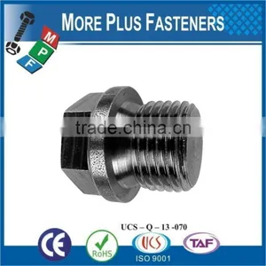 Made in Taiwan Hexagon Head Pipe Plugs DIN 910 thumbnail-4