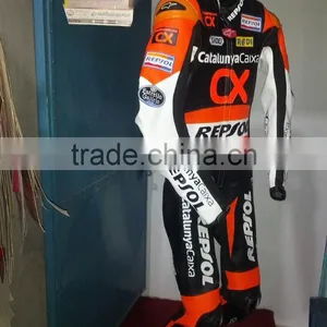Motorbike Leather Suits, Custom Brand Replica Motorbike Suit thumbnail-2