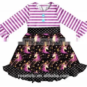 Printed With a Beautiful Pattern With the Girl's Dream of the Same Beautiful and Generous Cotton Princess Christmas Dress thumbnail-4