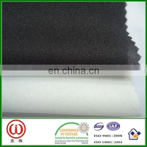 Double Dot Silicone Woven Interlining Fabric 50D Double Yarn Dot for Men Suits thumbnail-1