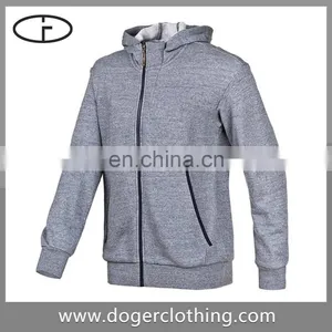 Top Sale Men Stylish Long Sleeve 100% Cotton Pltain White Hoodie for Sale thumbnail-1