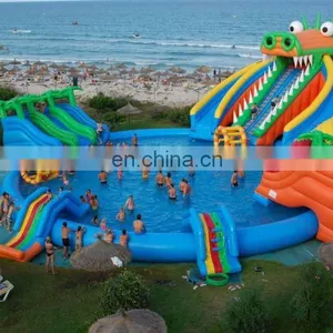 Giant Inflatable Cheap Inflatable Floating Water Park Prices thumbnail-2