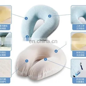 Promotion High Quality Memory Foam Travel Pillow thumbnail-6