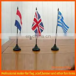 Stainless Steel Custom Table Flag Banner thumbnail-1