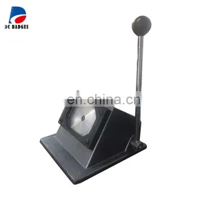 80*53mm Badge Paper Cutter Cutting Size 101*74mm Six Side Shape Paper Cutting Machine thumbnail-2
