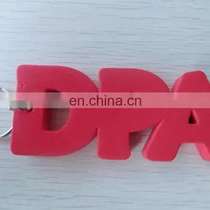 Custom Red Alphabet Letters Eva Foam Floating Key Ring for Sale thumbnail-2