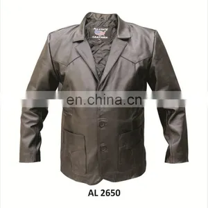 OEM Manufacture Winter Clothing Customized Outdoor Down Coat Men Leather Jacket,winter Apparel thumbnail-3
