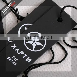 the Newest Designed Fashionable Custom Recyclable Hangs Tag for Clothing thumbnail-1