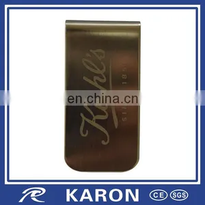 Nice Brushed Money Clip Supplies With Laser Engraved Logo thumbnail-5