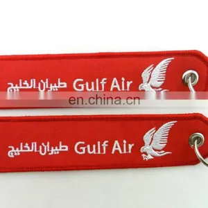 Custom Aviation Gifts Keychain Embroidery Design Key Chain thumbnail-4