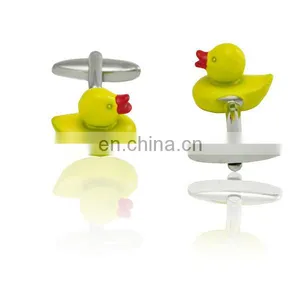 Custom Logo Stainless Steel Watch Movement Cufflinks thumbnail-4