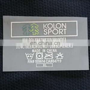 T-shirt Rubber Logo Tag for Clothing thumbnail-3