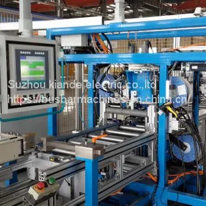 Automatic Busbar Fabrication Equipment For 2 Piece Type Busbar Clamp And Riveting thumbnail-4