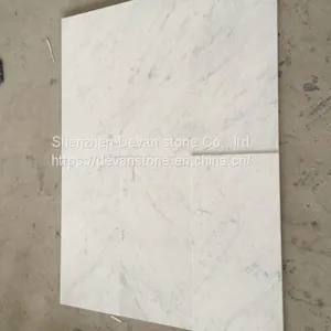 Italy Carrara C Marble White Marble Kitchen Wall Tiles thumbnail-1