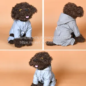 Pet Reflective Trench Coat (raincoat) thumbnail-1