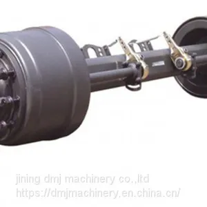 Drum Brake Type Heavy Duty Semi Trailer Axle thumbnail-1