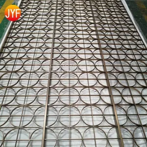 Foshan Manufactory China Wholesale Room Divider Laser Cut Decorative Restaurant Room Divider Partition thumbnail-5