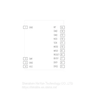 SX1262 LORA SPI RF Module,Wireless Module,RF Module,Long Rang thumbnail-3