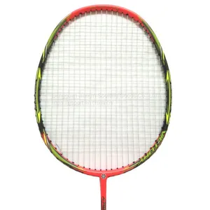 Carbon Fiber Badminton Racket With Cover OEM Factory Custom Acceptable thumbnail-2
