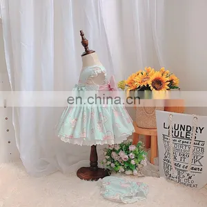 Spanish Kids Dress for Girls Princess Birthday Party Dresses Lolita Baby Girl Wedding Costumes Kids Clothing thumbnail-5