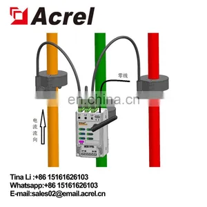 Acrel AEW100 Three Phase Din Rail Loar and RS485 Communication Wireless Multifunction Power Meter thumbnail-5