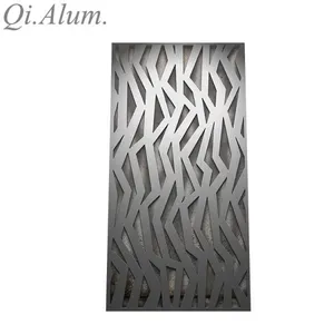 Laser Cut Privacy Screens Stainless Steel Decorative Metal Screen Garden Dividers Decoration Aluminum Metal Screen Patterns thumbnail-1
