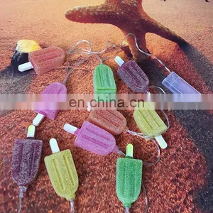 2020 New Product Cool And Refreshing Summer 2AA Battery Operated Fairy Popsicles String Light For Decoration thumbnail-3