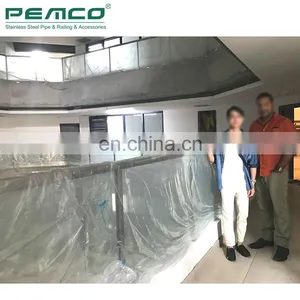 Project Railing Factory Residential Building Balustrades Handrails Design Stainless Steel Glass Railing thumbnail-5