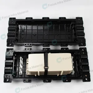 48 Cores to 288 Cores Horizontal Type 3 Inlets 3 Outlets Outdoor Aerial Dome Duct Mounting Fiber Optical Splice Closure thumbnail-3