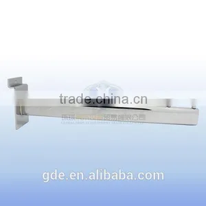 Metal Chrome Slatwall Display Hook for Shopfittings thumbnail-1