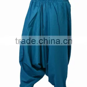 Indian Women Cotton Multi Color Harem Pants Trousers Afghani Boho Bottom thumbnail-6