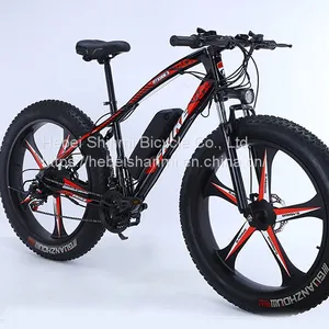 21 Speed Beach Cruiser Electric e Bike 48v 26inch Electric Bicycle Kit thumbnail-3