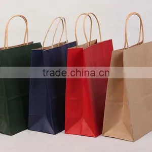 Handmade Brown Krafts Paper Bag Wholesale thumbnail-3