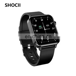2022 New Arrival E86 Smart Watch Full Touch Heart Rate Monitor Waterproof Fitness Tracker E86 Smartwatch for IOS Android thumbnail-1