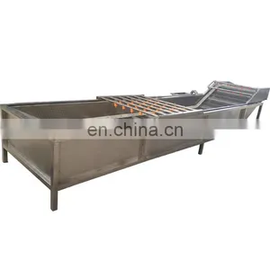 Water Bubble Type Vegetable And Fruit Cleaning Machine Seafood Oyster Seaweed Washer Eggplant Shrimp Bubble Washing Machine thumbnail-1